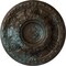 Ekena Millwork Granada Ceiling Medallion (Fits Canopies up to 7 1/8"), 23 1/2"OD x 2 3/4"P, Bronze Blue Patina CM24GABBS - alternate 1